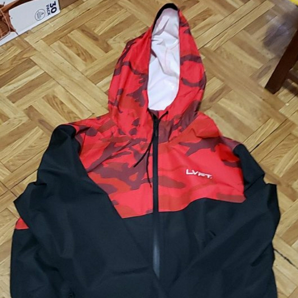 LVFT Recon Tech Jacket- Red Camo Medium
